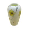 Yellow Poppy 21cm Vase by Emma Bailey Ceramics