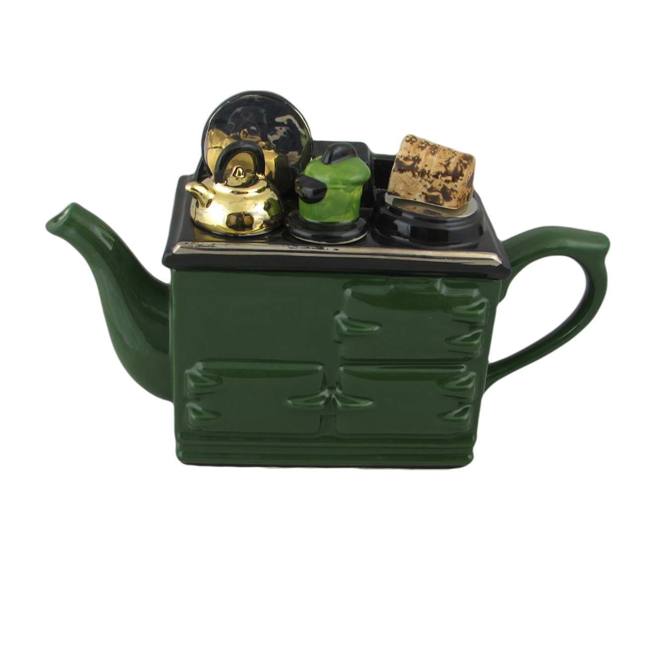 AGA Cooker Baking Day Teapot Carters of Suffolk Stoke Art Pottery