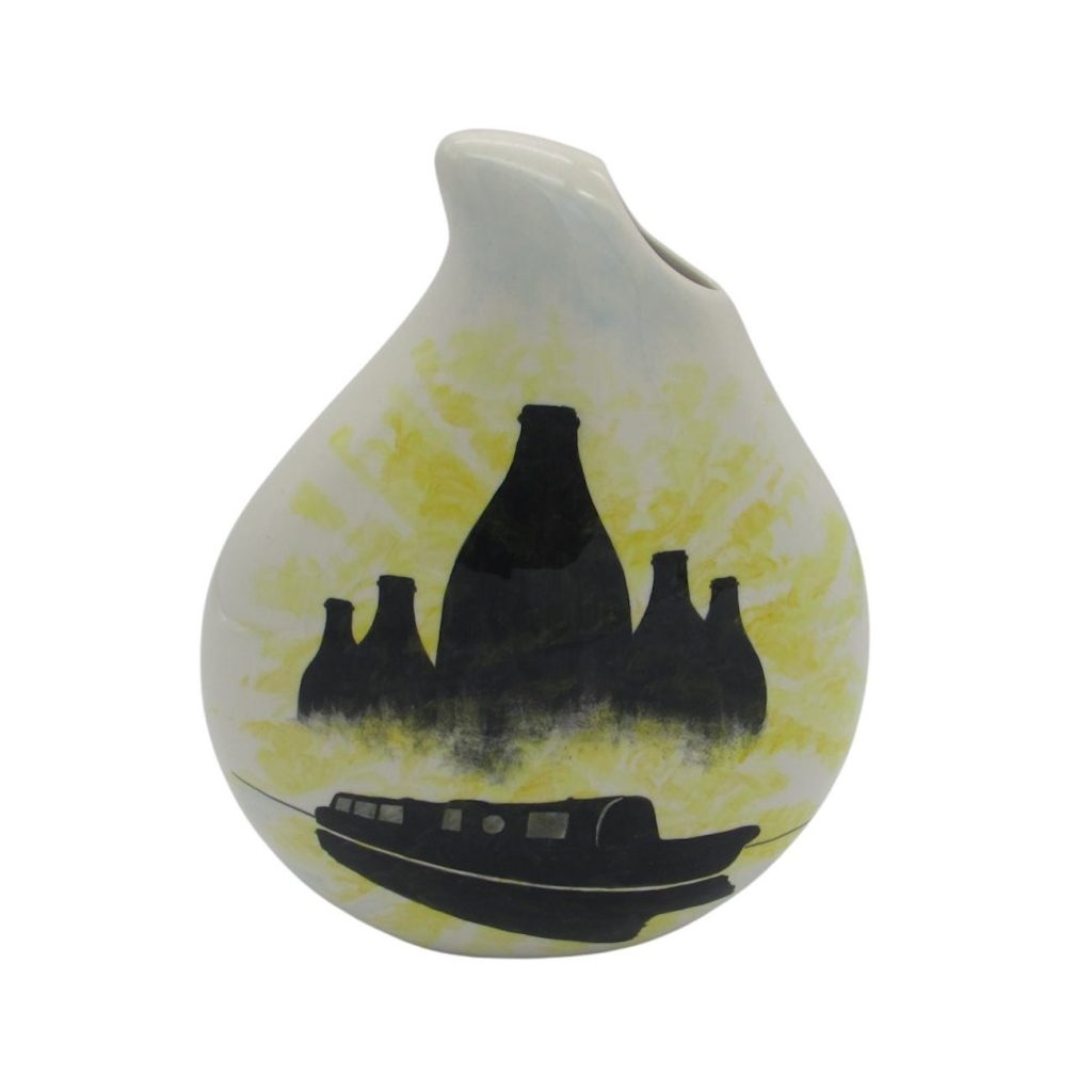 Blazing Bottle Kilns Design Vase Tony Cartlidge Ceramics Stoke Art