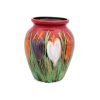Crocus Design 13cm Vase by Anita Harris Art Pottery