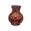 Golden Iris design 14cm Vase by Anita Harris Art Pottery