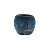 Potteries Landscape Design Blue Purse Vase Lucy Goodwin