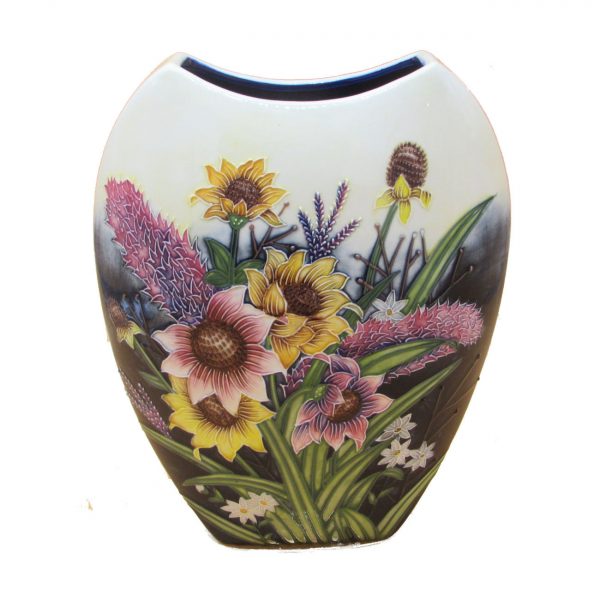 Summer Bouquet Design 12 inch Vase Old Tupton Ware