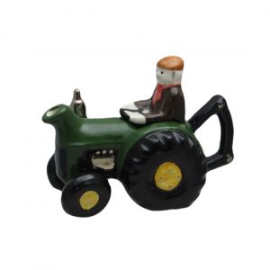 Farm Tractor One Cup Teapot Green Carters of Suffolk