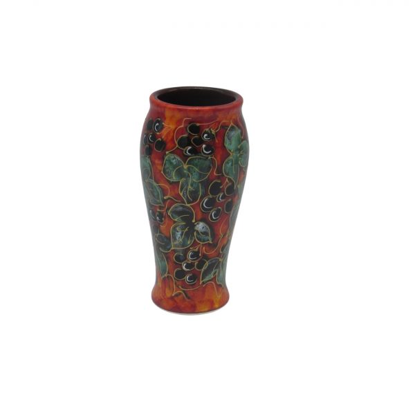 Winter Ivy 17cm Vase Anita Harris Art Pottery