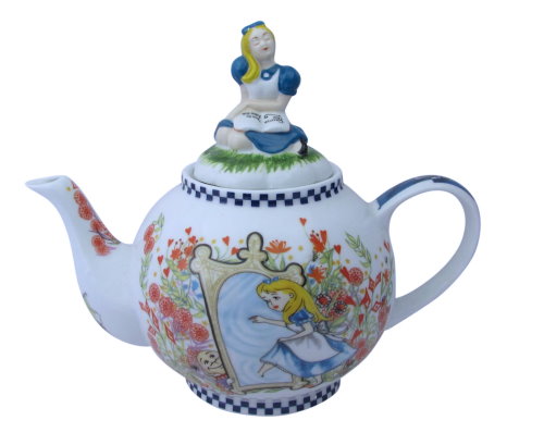 Alice Through The Looking Glass Six Cup Teapot Paul Cardew