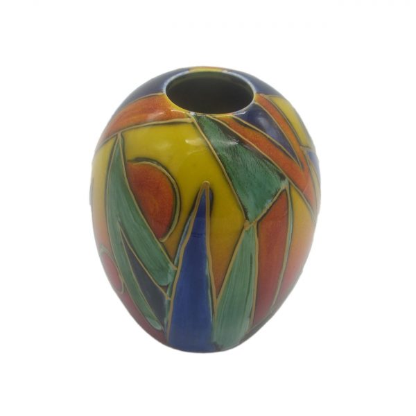 Jazz Design Vase Style One Anita Harris Art Pottery