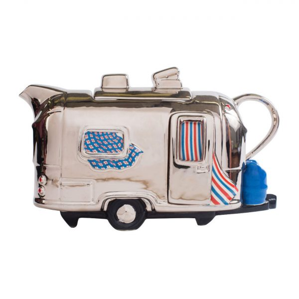 Airstream Caravan Teapot Ceramic Inspirations