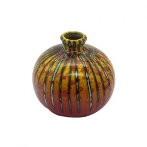 Brimstone Design 10cm Vase Anita Harris Art Pottery