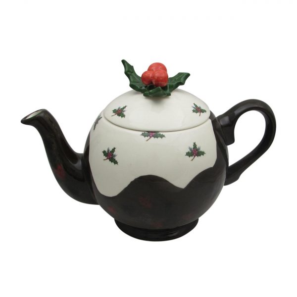 Christmas Pudding Teapot by Carters of Suffolk