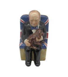Winston Churchill Tranquil Moments Figure Bairstow Pottery