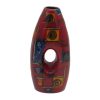 Abstract Design Peephole Vase Anita Harris Art Pottery