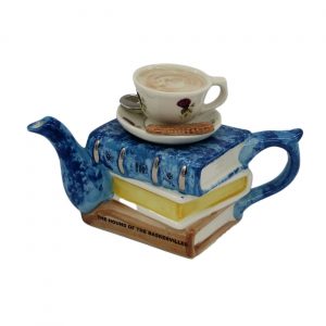 Sherlock Holmes Books with Tea Teapot Carters of Suffolk