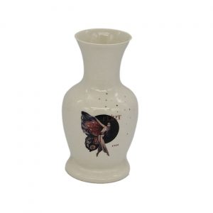 Butterfly Girl Design Vase Carlton Ware