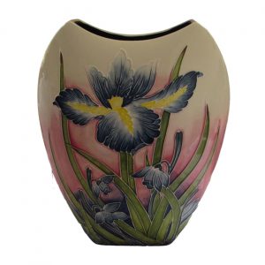 Iris Design 12inch Vase Old Tupton Ware