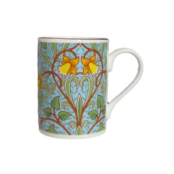 Daffodil Design Lyric Mug | William Morris Design