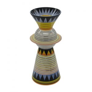 Moorland Pottery ChromAzone Design 27cm Vase