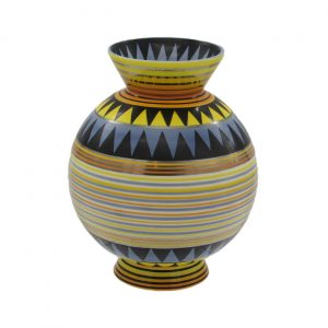 Moorland Pottery ChromAzone Design 23cm Vase