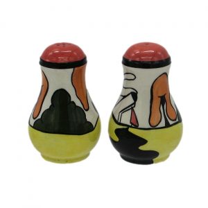 House and Path Design Cruet Set Lorna Bailey