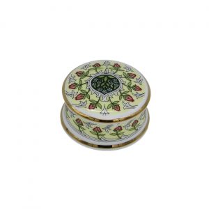 Rosebud Design Round Trinket Box | William Morris