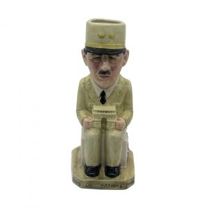 General Charles De Gaulle Toby Jug Bairstow Pottery