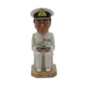 Admiral Louis Mountbatten Toby Jug Bairstow Pottery