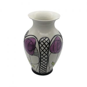 Charles Rennie Style Design Vase Lorna Bailey Artware