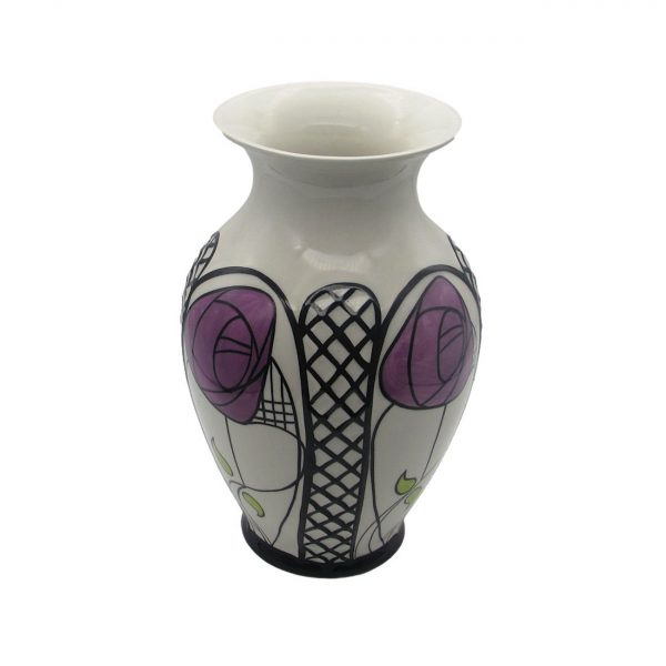 Charles Rennie Style Design Vase Lorna Bailey Artware
