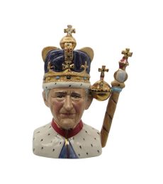 King Charles III Coronation Pottery Collectable Bairstow Pottery