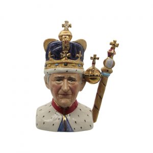 King Charles III Coronation Bust Bairstow Pottery