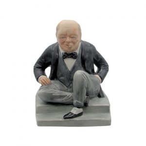 Winston Churchill Man of the Century Figure Bairstow Pottery