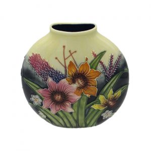Summer Bouquet Design 16cm Vase Old Tupton Ware