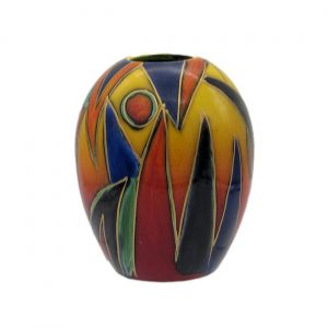 Jazz Design 16cm Vase Anita Harris Art Pottery