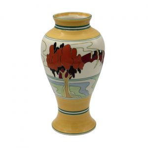 Wedgwood Clarice Cliff Vase Solitude Pattern