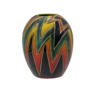 Jazz Design15cm Vase Anita Harris Art Pottery