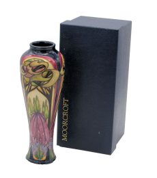 Moorcroft Pottery Vase Provence Design by Rachel Bishop