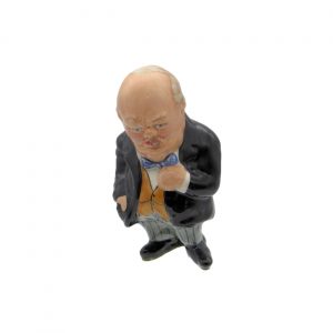 Winston Churchill Small Caricature Figure Bairstow Pottery