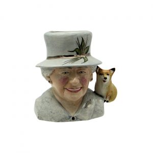 Queen Elizabeth II Commemorative Toby Jug Bairstow Pottery