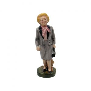 Margaret Thatcher Iron Lady Figure Bairstow Pottery