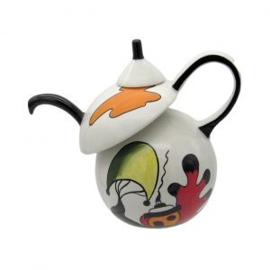 Lorna Bailey Teapot Dingle Cottage Pattern Stoke Art Pottery