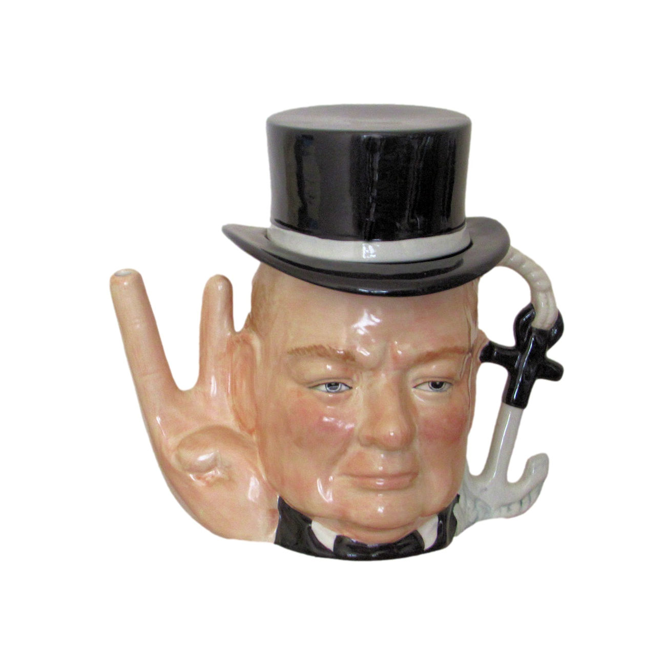 Staffordshire Fine Ceramics Winston Churchill Teapot