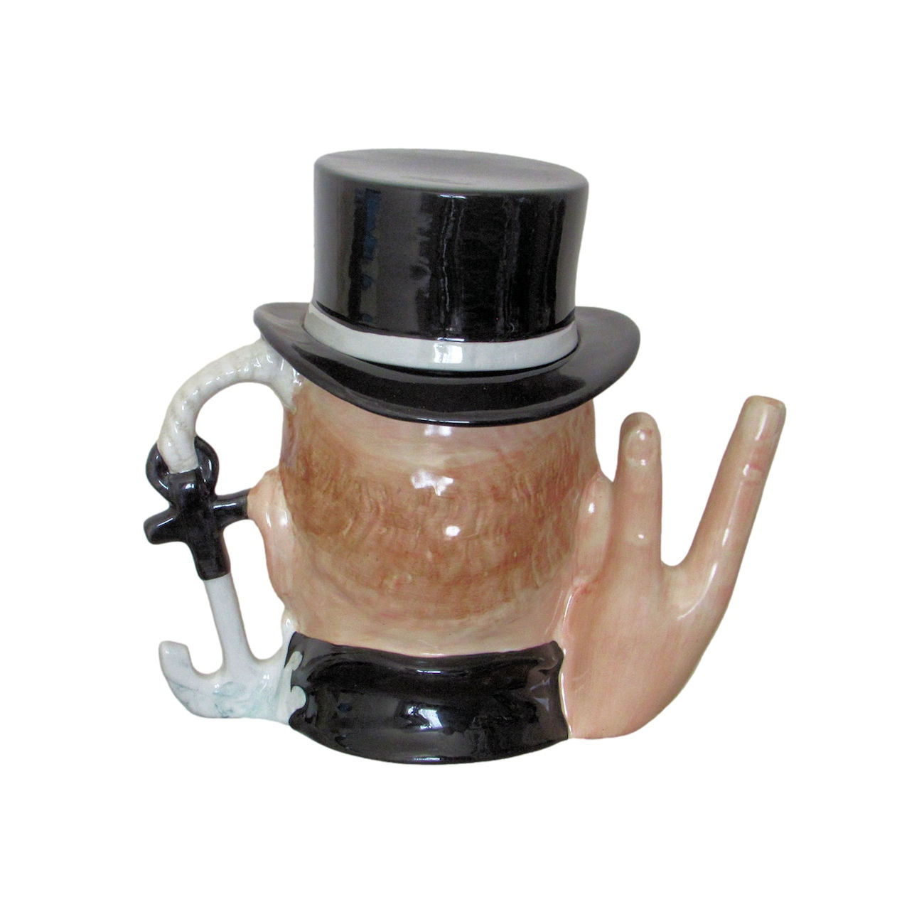 Staffordshire Fine Ceramics Winston Churchill Teapot