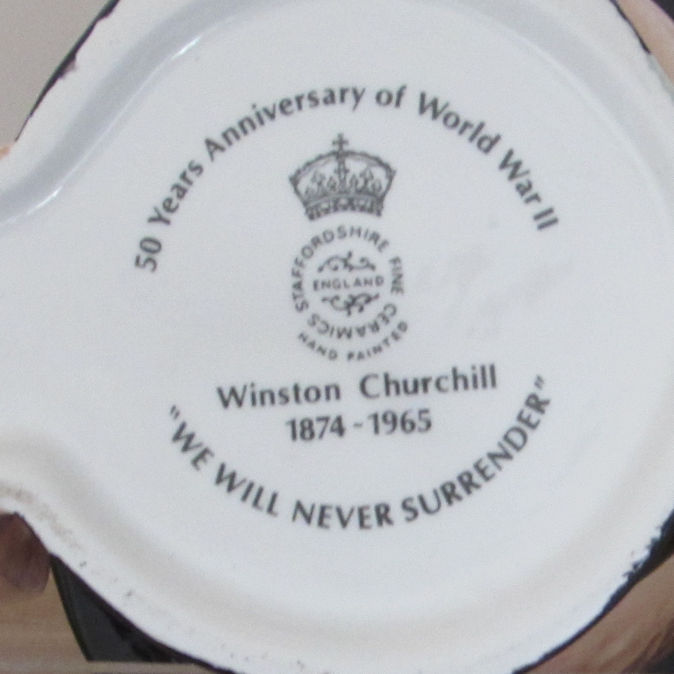 Staffordshire Fine Ceramics Winston Churchill Teapot