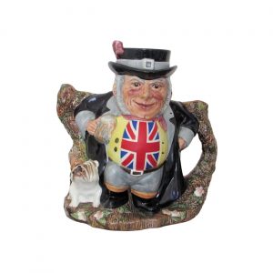 Staffordshire Fine Ceramics Teapot John Bull Design